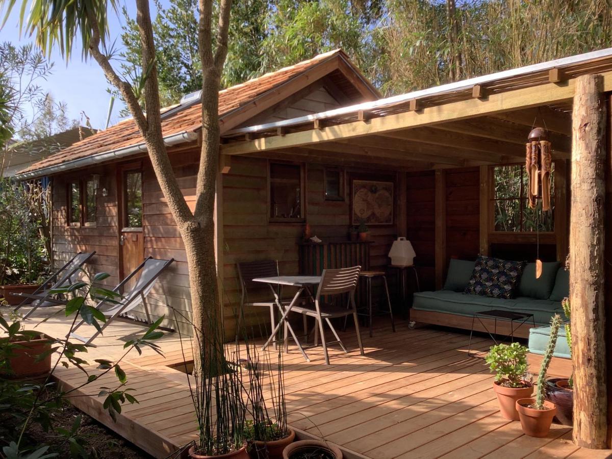 La Cabane D'Arbolateia Piscine & Spa Bidart Exteriör bild