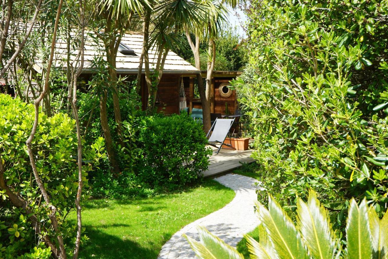 La Cabane D'Arbolateia Piscine & Spa Bidart Exteriör bild
