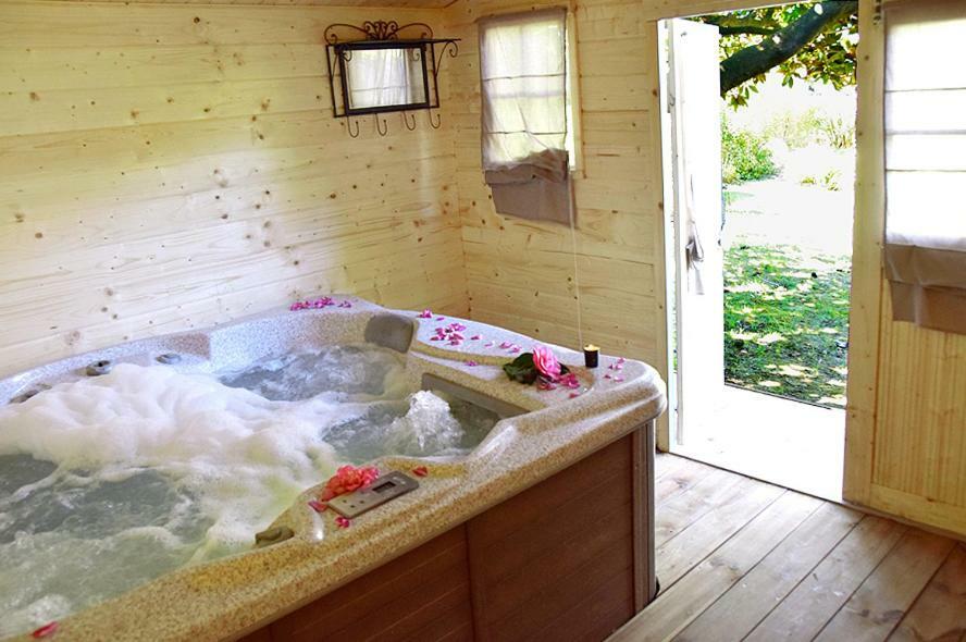 La Cabane D'Arbolateia Piscine & Spa Bidart Exteriör bild
